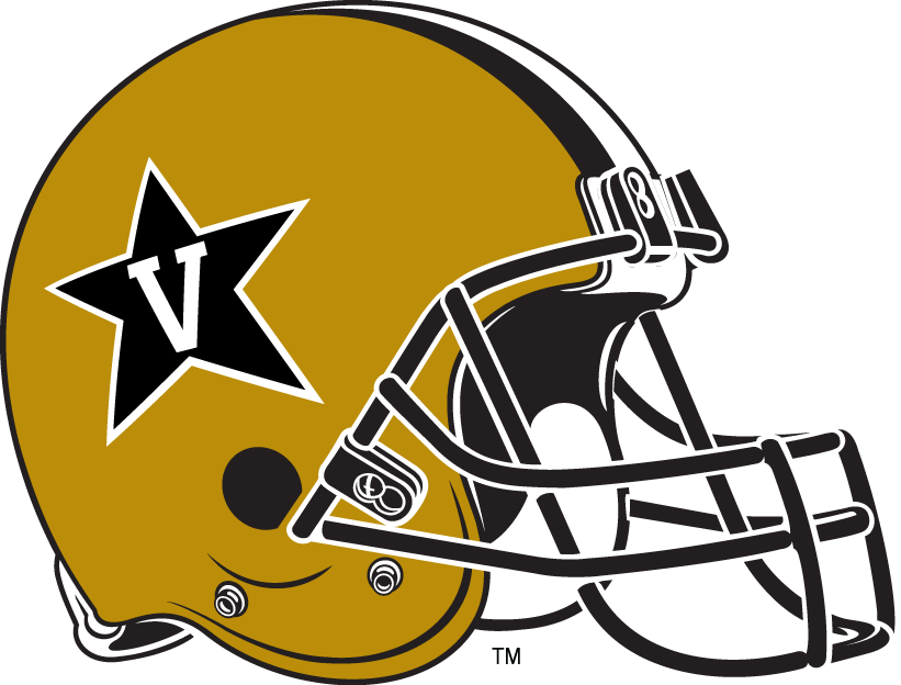 Vanderbilt Commodores 2008-Pres Helmet Logo t shirts DIY iron ons